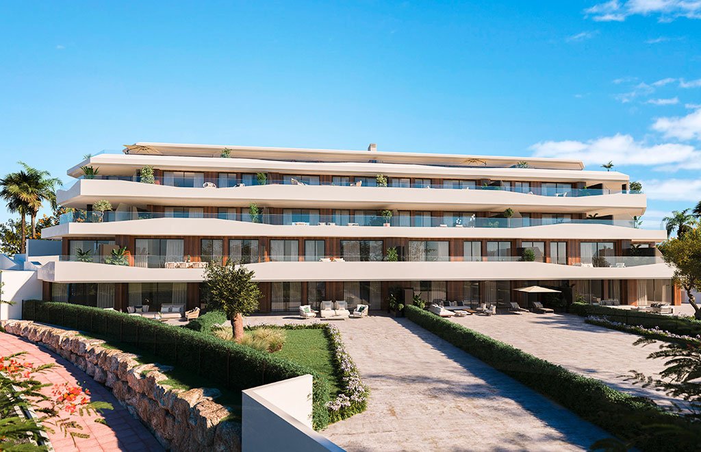 Appartement de 3 chambres avec piscine privée et vue sur la mer près de Fuengirola